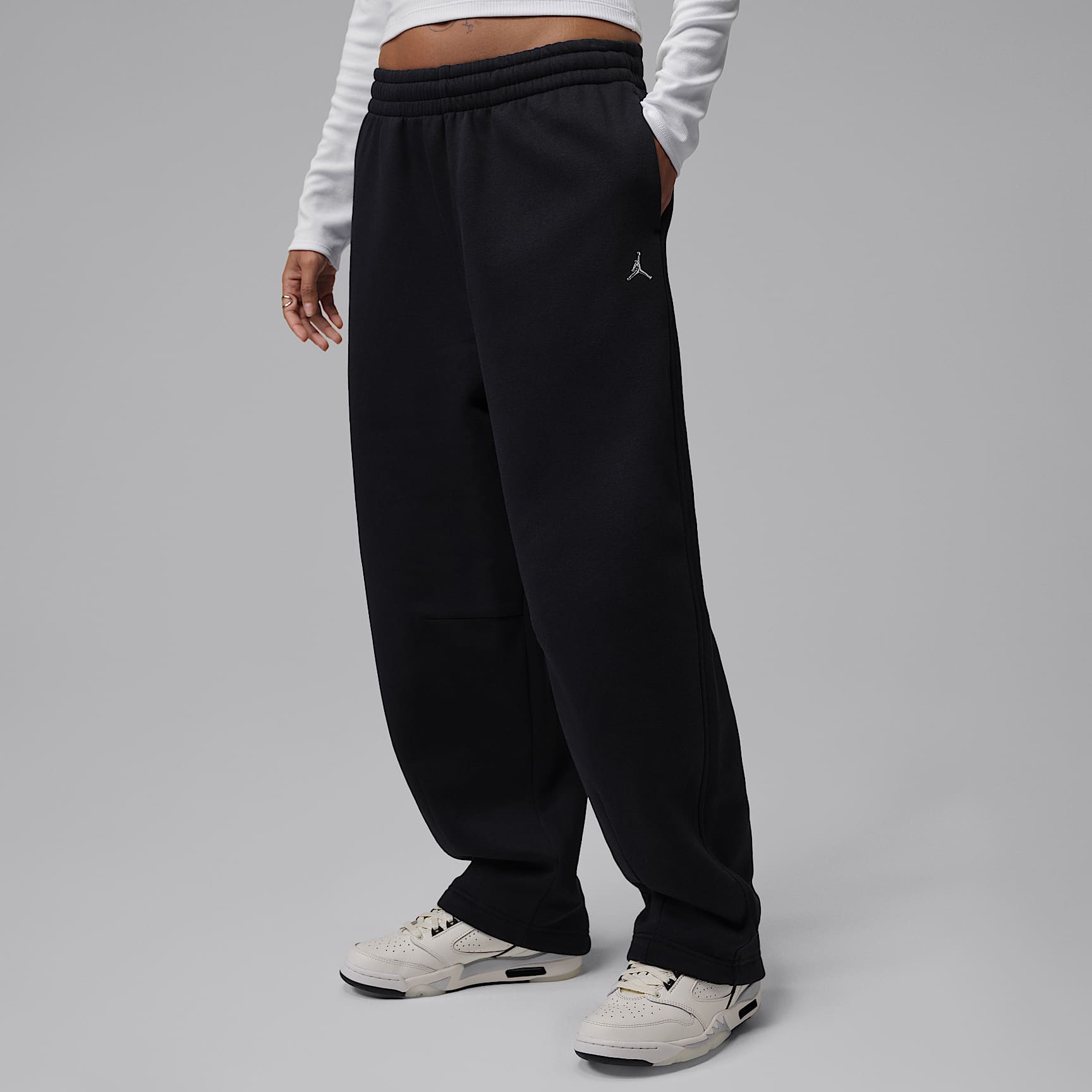 Jordan Brooklyn Women's Wide-Leg Trousers. Nike HU